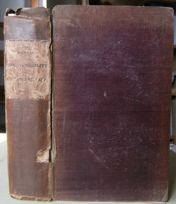Image for The Manual of Rank and Nobility; or Key to the Peerage.