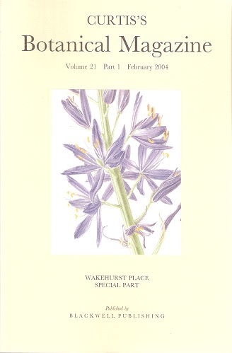 Image for Curtis's Botanical Magazine Volume 21 Part 1 - Wakehurst Place Special Part.. (The Kew Magazine)