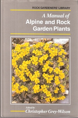 Image for A Manual of Alpine and Rock Garden Plants
