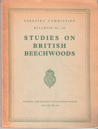 Image for Studies on British Beechwoods