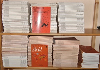 Image for Journal of Arid Environments. Volume 1 (1978) through to Volume 71 (2007) [lacking a few parts)