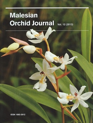 Image for Malesian Orchid Journal Volume 12