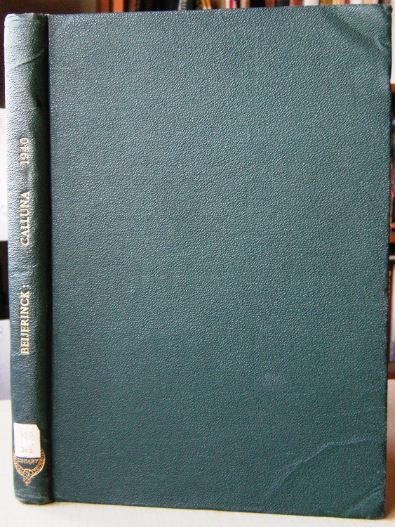 Image for Calluna - a Monograph on the Scotch Heather