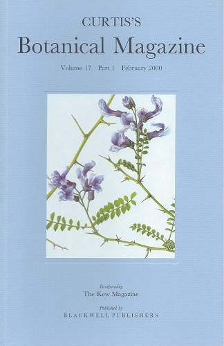Image for Curtis's Botanical Magazine Volume 17 Part 1 (incorporating the Kew Magazine) - includes the article 'The Artwork of Curtis's Botanical Magazine'