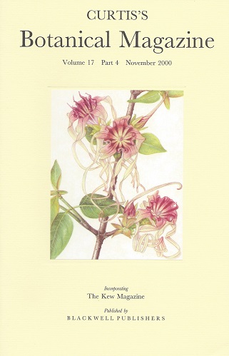 Image for Curtis's Botanical Magazine Volume 17 part 4 (incorporating The Kew Magazine) - includes "The Botanical Magazine and George Bond's drawings of Alan Cunningham's Australian Plants"