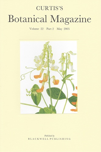 Image for Curtis's Botanical Magazine Volume 22 part 2 (Kew Magazine ) - includes "Some Narcissus from Northern Iberia"