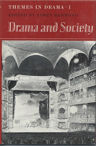 Image for Drama and Society (Themes in Drama Volume 1)