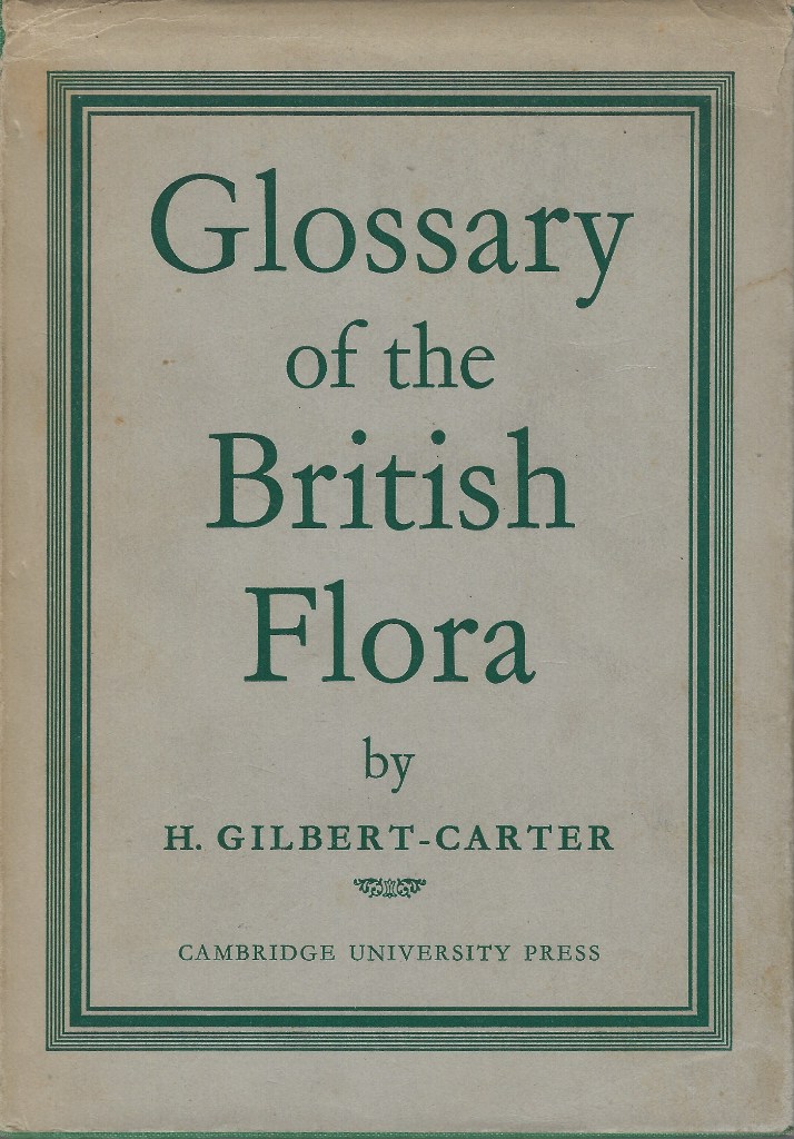 Image for Glossary of the British Flora (Joyce Smith's copy)