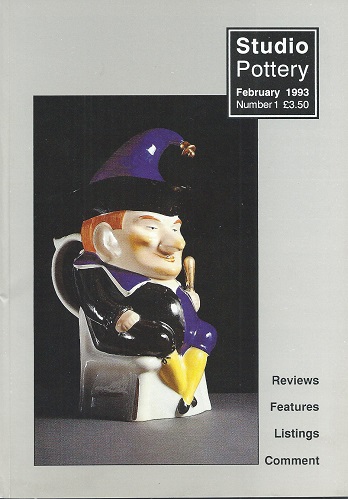 Image for Studio Pottery, February 1993, Number 1