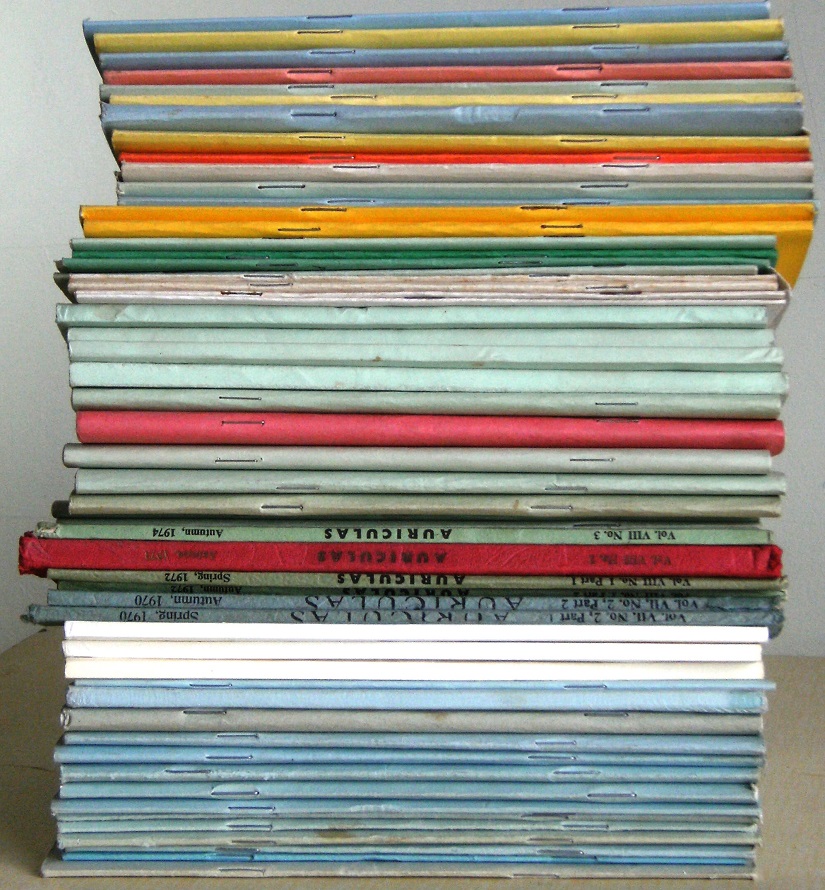 Image for National Auricula and Primula Society Year Books - a collection of 46 volumes