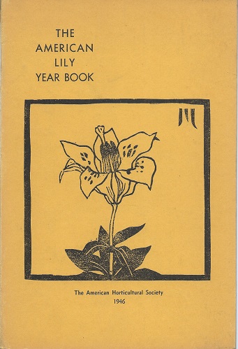 Image for The American Lily Year Book for 1946