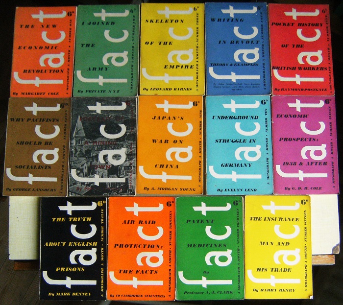 Image for Fact magazine - a Monograph a Month. Numbers 1 - 15 (lacking number 6)