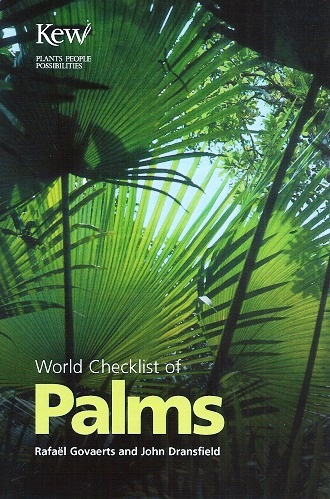 Image for World Checklist of Palms