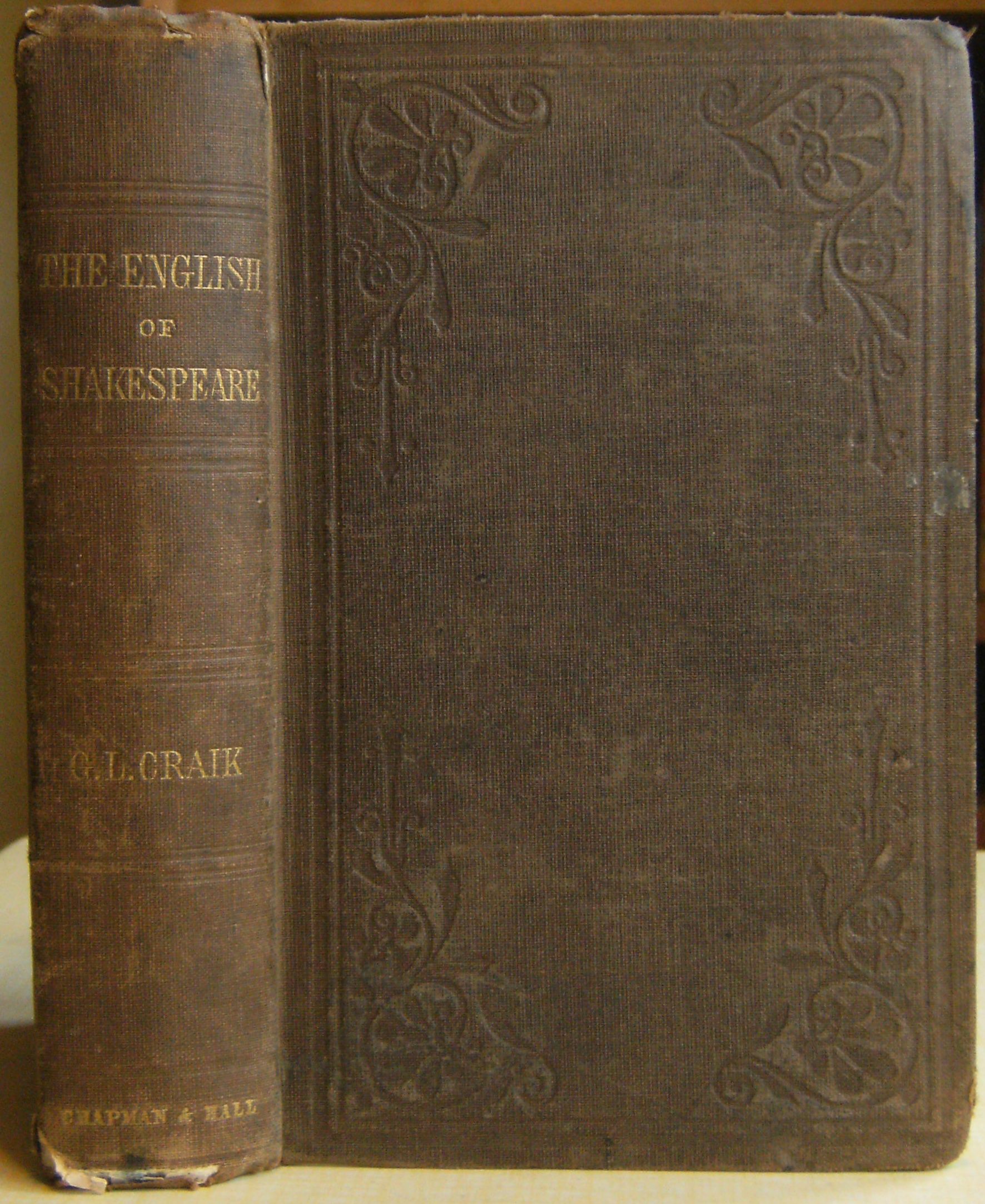Image for The English of Shakespeare Illustrated in a Philological Commentary on His Julius Ceasar