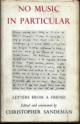 Image for No Music in Particular - letters from a friend