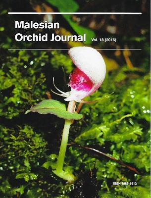 Image for Malesian Orchid Journal Volume 18