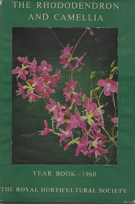 Image for The Rhododendron and Camellia Year Book 1960 (Yearbook 14)