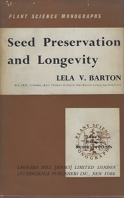 Image for Seed Preservation and Longevity