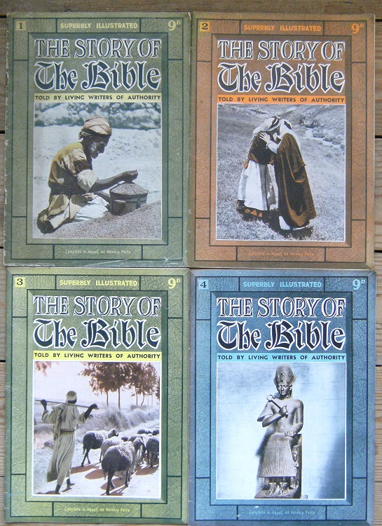 Image for THE STORY OF THE BIBLE, TOLD BY LIVING AUTHORITIES - A complete set in 44 original parts