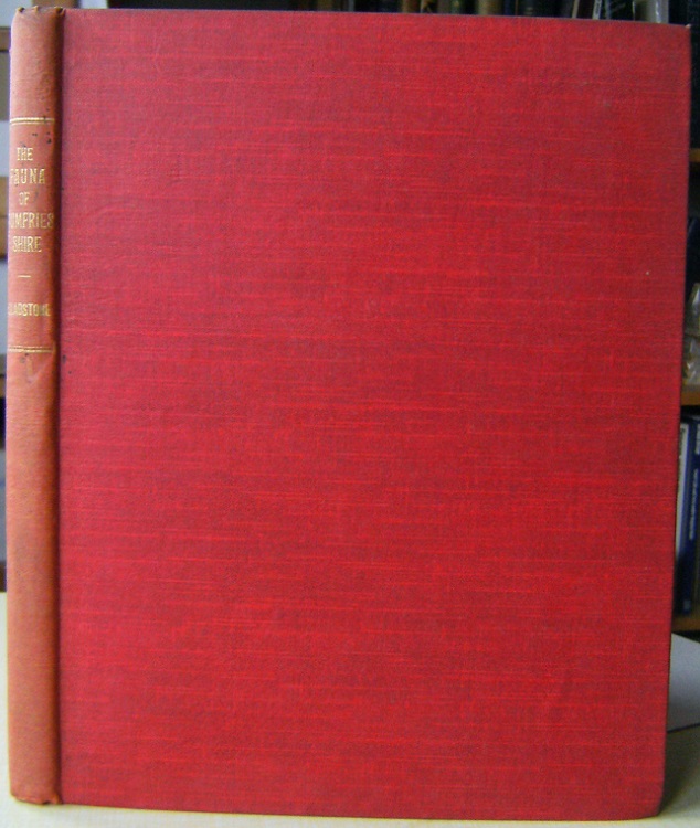 Image for A Catalogue of the Vertebrate Fauna of Dumfriesshire   [Richard Fitter's copy]