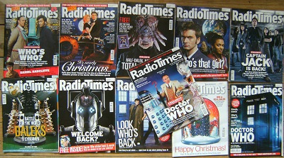 Image for A Large Collection of 43 Radio Times,  all with Doctor Who covers and articles