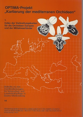 OPTIMA-Projekt "Kartierung der mediterranen Orchideen"; Teil: 1., Index der Verbreitungskarten für die Orchideen Europas und der Mittelmeerländer Image for OPTIMA-Projekt "Kartierung der mediterranen Orchideen"; Teil: 1., Index der Verbreitungskarten für die Orchideen Europas und der Mittelmeerländer