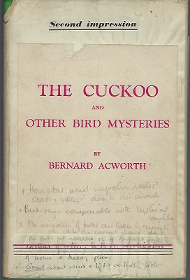 Image for The Cuckoo, and Other Bird Mysteries (with letters from the author)