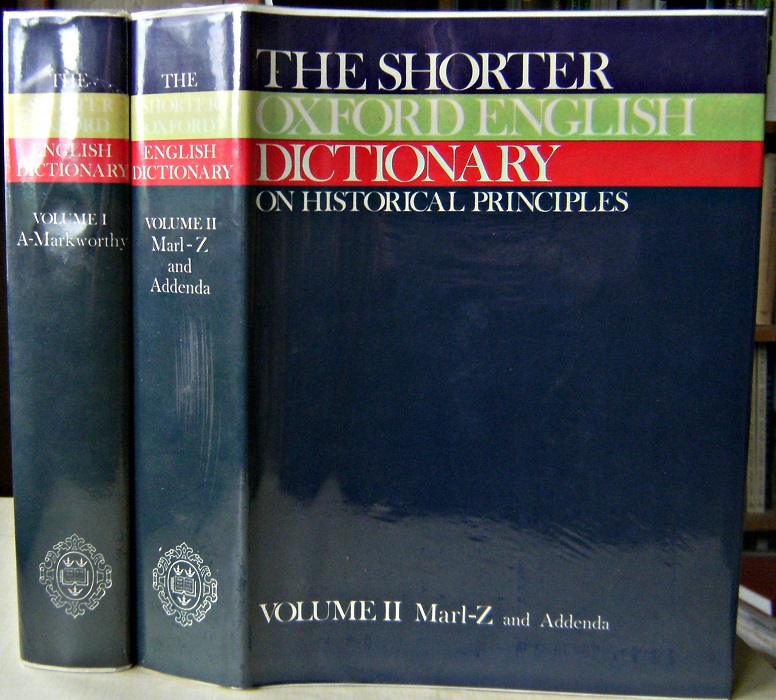 Image for The Shorter Oxford English Dictionary on Historical Principles (Third edition)
