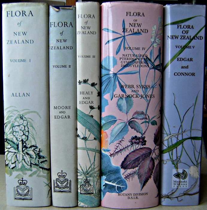Image for Flora of New Zealand, Volumes 1, 2, 3, 4 & 5