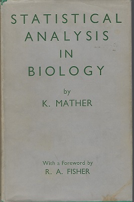 Image for Statistical Analysis in Biology (Peter Moore's copy)