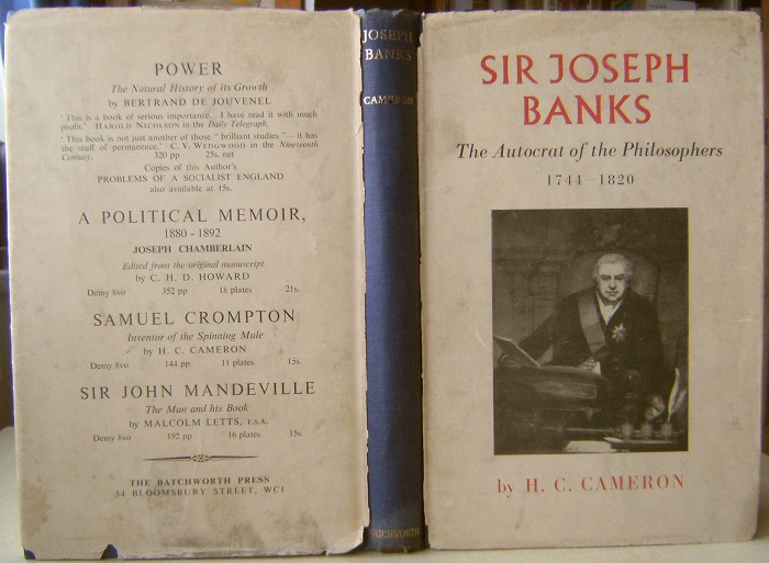 Image for Sir Joseph Banks - the autocrat of philosophers