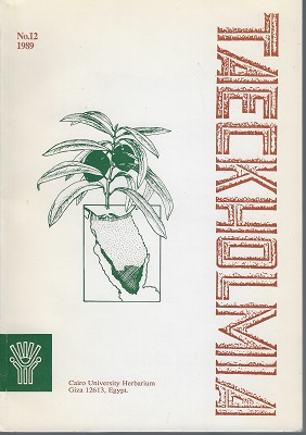 Image for Annotated List of the Flora of Sinai (Egypt)  [Taekholmi Number 12]