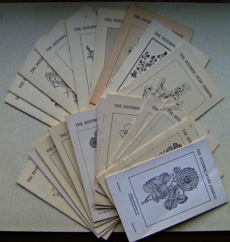 Image for The Potomac Herb Journal. Volume IV numbers 2 & 3; Volume  V  numbers 1, 3 & 4;  Volumes VI complete throught to Volume IX number 3 + Index for 1965 - 69