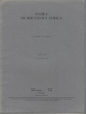 Image for Flora of Southern Africa which deals with the territories of South Africa, Transkei, Lesotho, Swaziland, Bophuthatswana, South West Africa/ Namibia and Botswana ( Volume 10, Part 1) (Loranthaceae and Viscaceae)