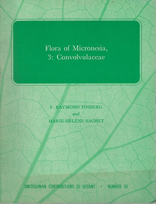 Image for Flora of Micronesia. Part 3 - Convolvulaceae