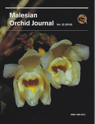 Image for Malesian Orchid Journal Volume 22