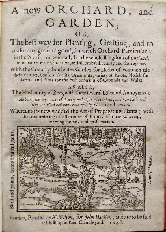 Image for A New Orchard & Garden. Or, The best way for Planting, Grafting, and to make any Ground good for a Rich Orchard. With The Country House-wifes Garden for Herbs of Common use. As also The Husbandry of Bees... and The Art of Propagating Plants