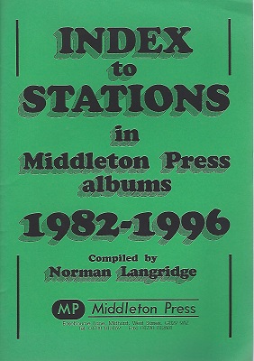 Image for Index to Stations in Middleton Press Albums 1982 - 1996