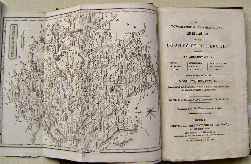 Image for A Topographical and Historical Description of the County of Hereford; Containing an Account of Its Towns, Cathedrals, Castles, Antiquities, Churches. Monuments, Public Edifices, Picturesque Scenery, Residences of the Nobility, Gentry etc