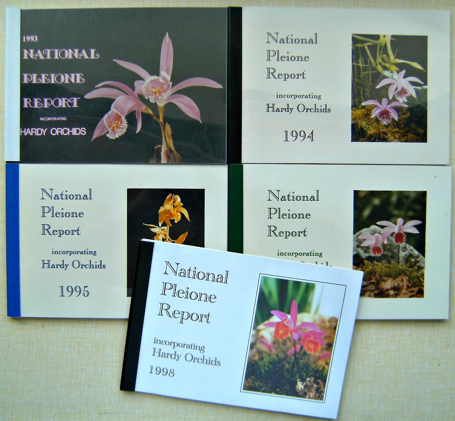 Image for National Pleione Report, Incorporating Hardy Orchids. Reports for 1993, 1994, 1995, 1996 & 1998