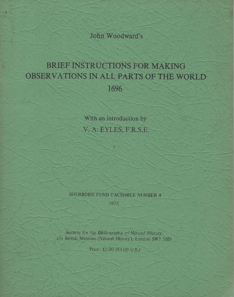 Image for Brief Instructions for Making Observations in All Parts of the World. (1696)