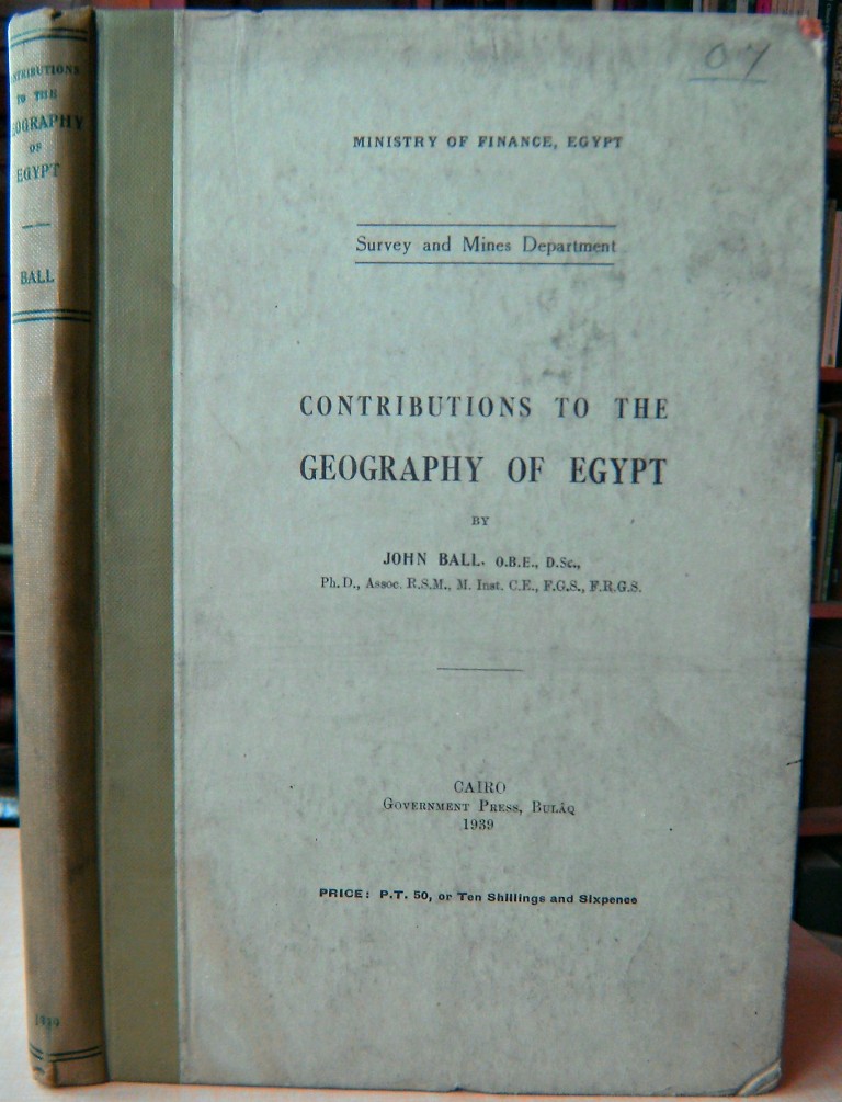 Image for Contributions to the Geography of Egypt