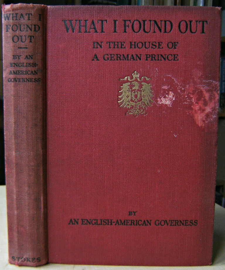 Image for What I Found Out in the House of a German Prince