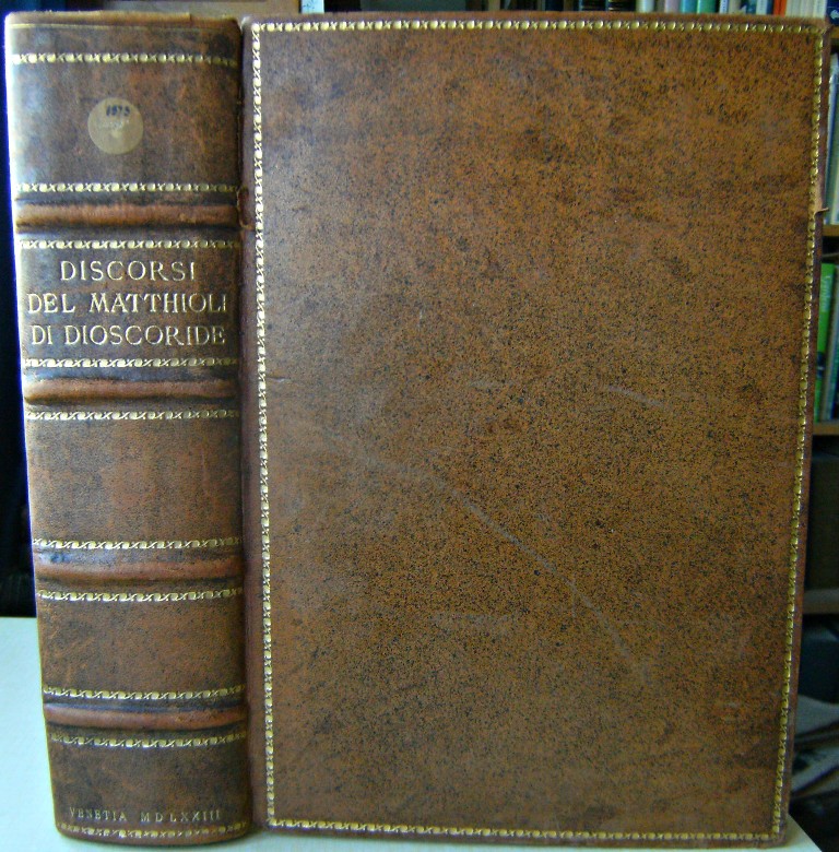 Image for I discorsi.... nelli sei libri di Pedacio Dioscoride Anazarbeo della materia Medicinale, hora di nuovo dal suo istesso autore ricorretti, & in piu di mille luoghi aumentati
