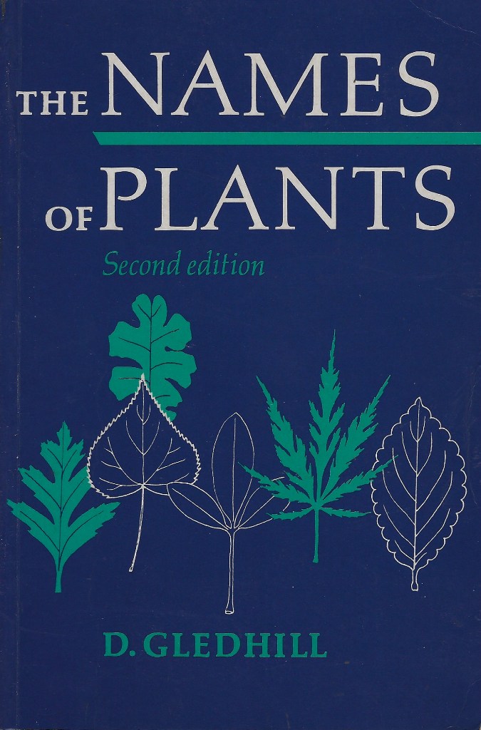 Image for The Names of Plants