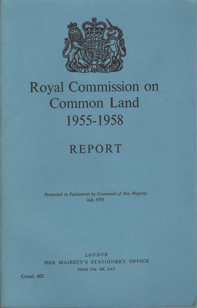Image for Royal Commission on Common Land, 1955 - 1958