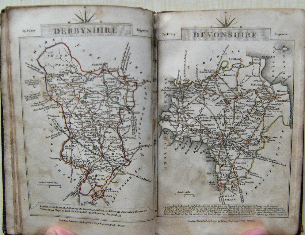 Image for Cary's Traveller's Companion, Or, A Delineation of the Turnpike Roads Of England and Wales; shewing the Immediate Route to every Market and BoroughTown throughout the Kingdom. Laid down from the best Authorities, On A New Set of County Maps