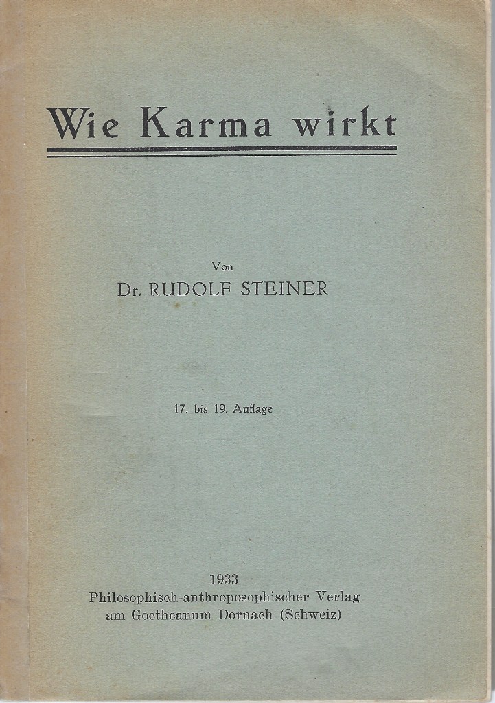 Image for Wie Karma Wirkt