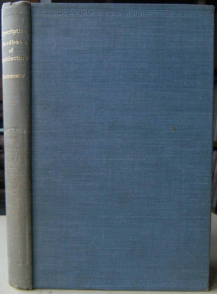 Image for A Descriptive Handbook of Architecture