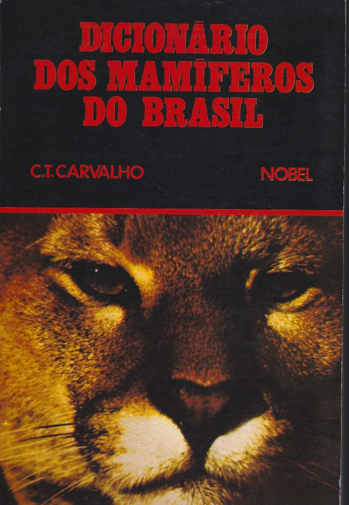 Image for Dicionario dos Mamiferos do Brasil {Jimmy Ratter's copy}